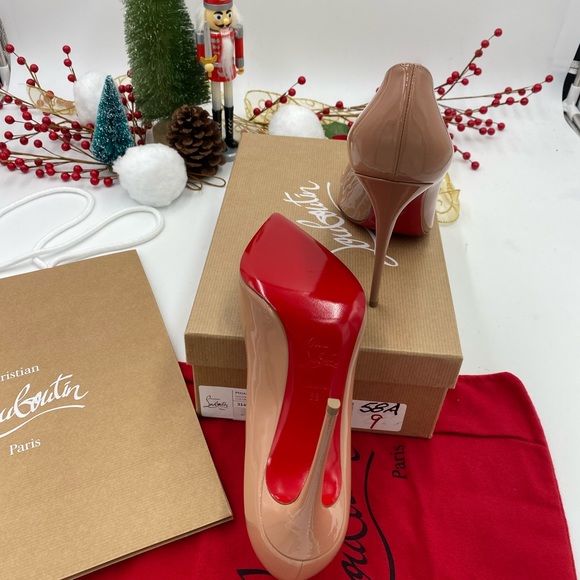 Women’s Christian Louboutin Pigalle Follies 100 size 39 made in Italy - Picture 5 of 10
